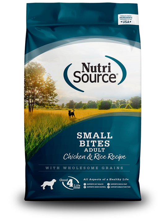 Nutri Source Small Breed Adult Chicken & Rice