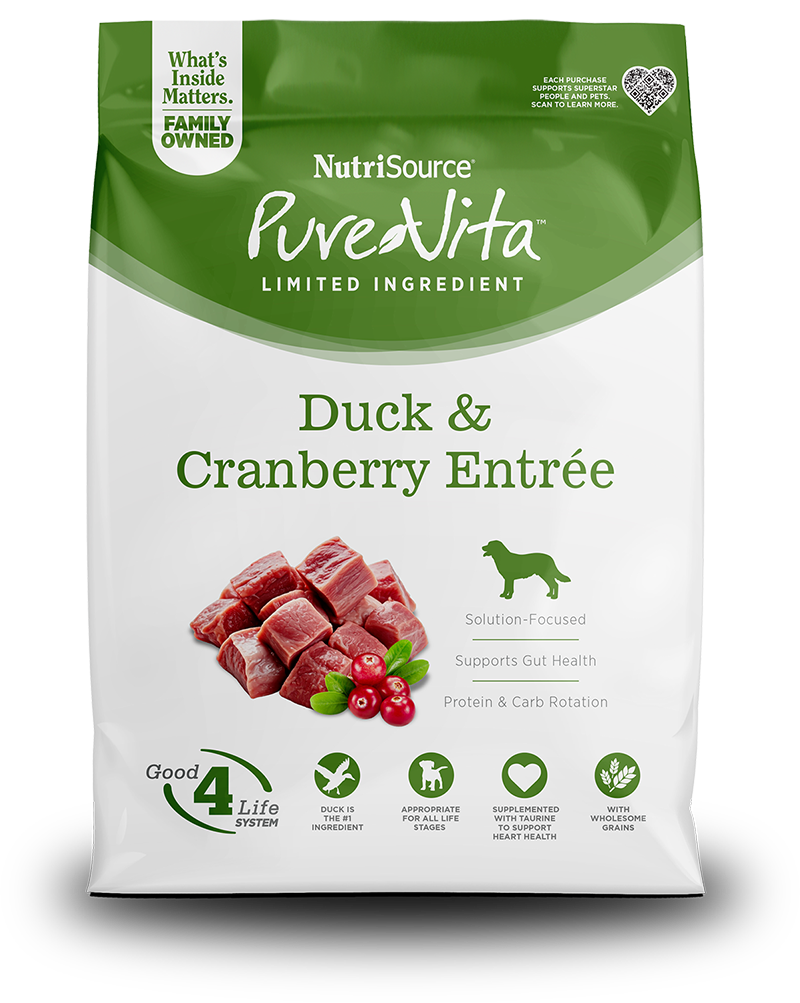 Pure Vita Holistic Duck & Cranberry Entree