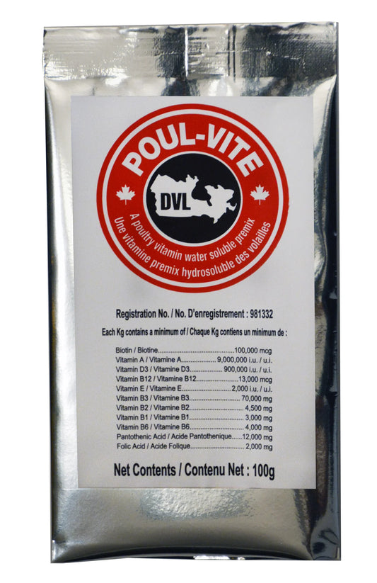DVL Poulvite Vitamins & Biotin - 100g