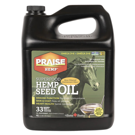 Praise Unfiltered Hemp Oil - 4L