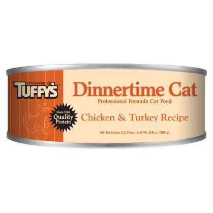 Dinnertime Cat Chicken and Turkey Recipe