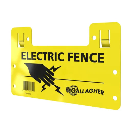 Clip-On Warning Sign