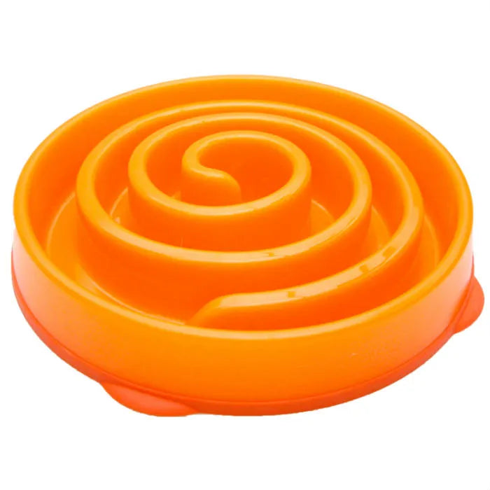 OH Fun Feeder Slo-Bowl Coral Orange