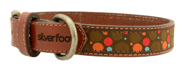 Dog Leather Collar - Large 1" Width