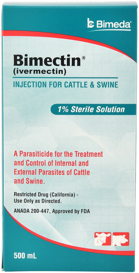 Vetoquinol Bimectin Injectable (Ivermectin)