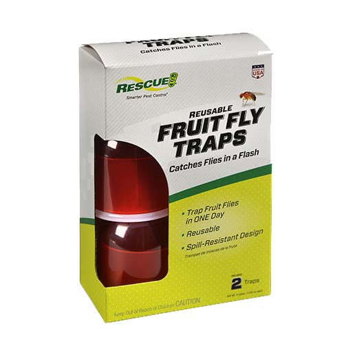 Rescue Fruit Fly Trap - 2pk