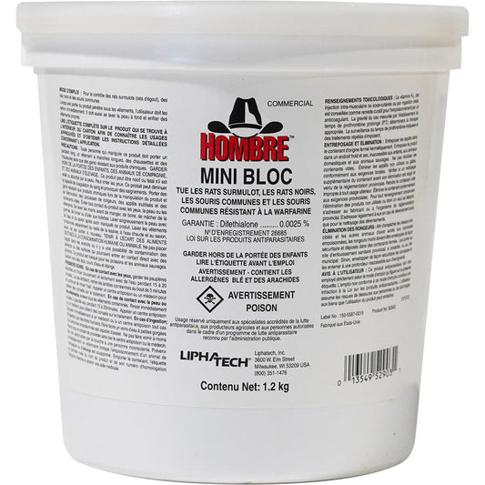 Hombre Rodenticide Mini Blocks