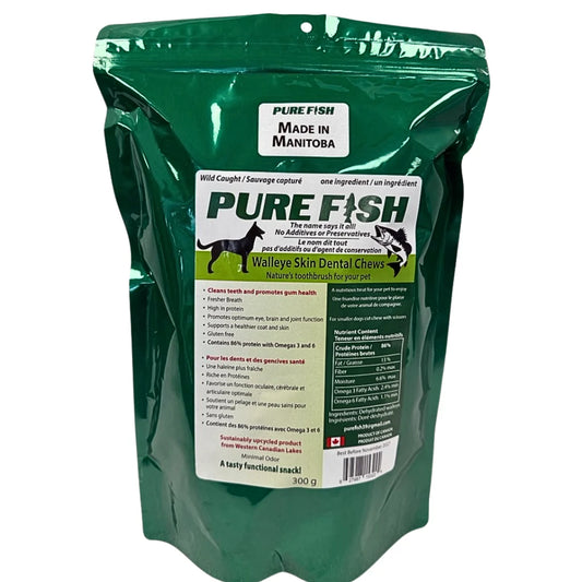 Walleye Skin Dental Chew