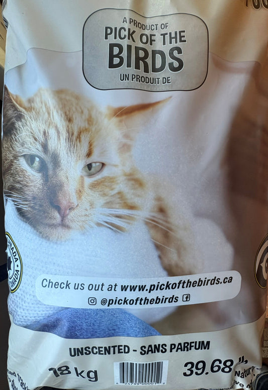Pick of the Cat Clumping Litter - 18kg