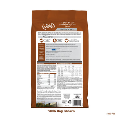 Grain Free Large Breed Lamb